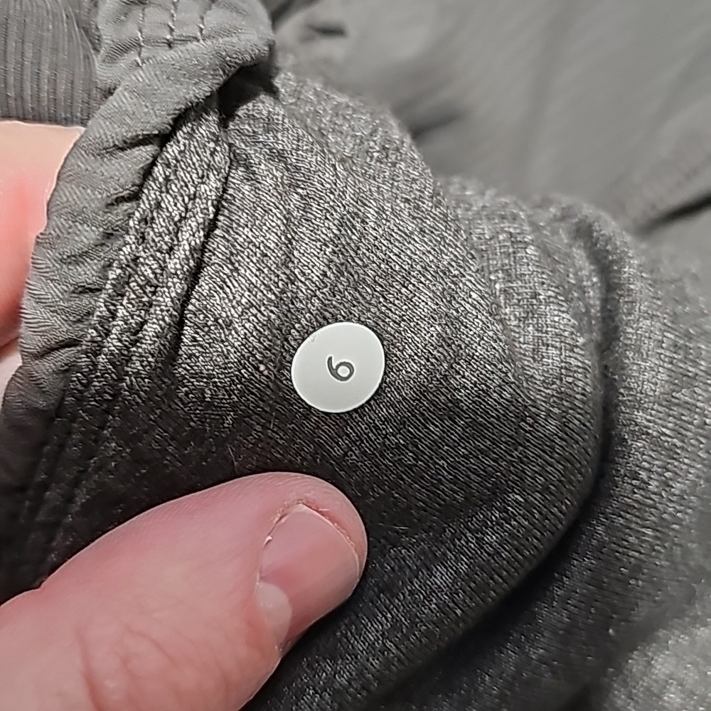 Lululemon gray size 6 zup up hooded design jacket - Picture 7 of 7